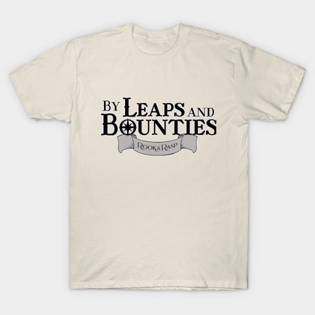 By Leaps and Bounties (Black) T-Shirt by Rook & Rasp